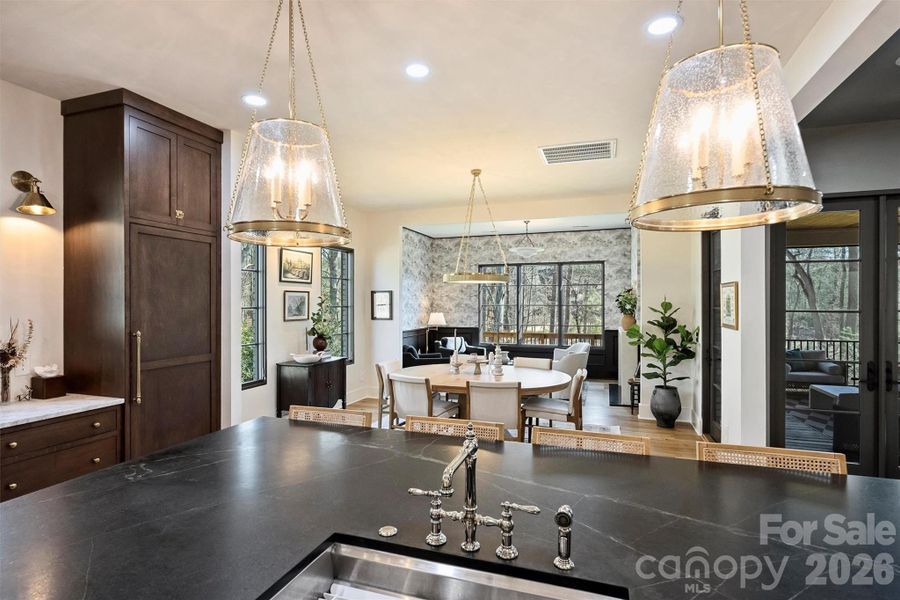 Furnished interior view inside a new home in , Belmont (Image 13).