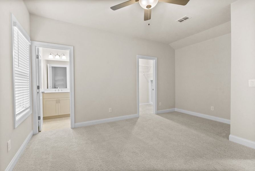 Representative unfurnished interior of a home built from the The McIntosh by The Providence Group in Promenade at Sawnee Village, Cumming (Image 25).