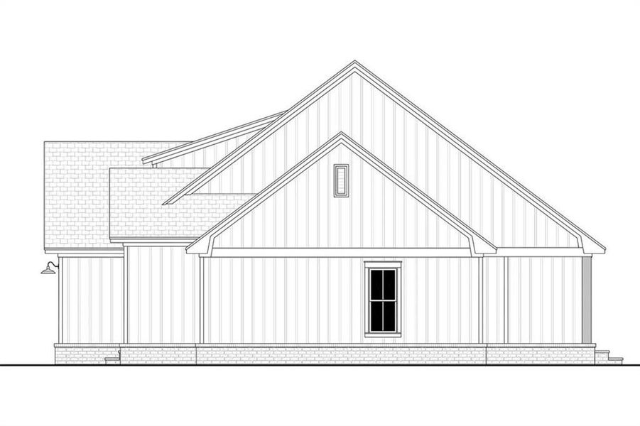 Exterior rendering of this home design in , Calhoun, GA (Image 4).