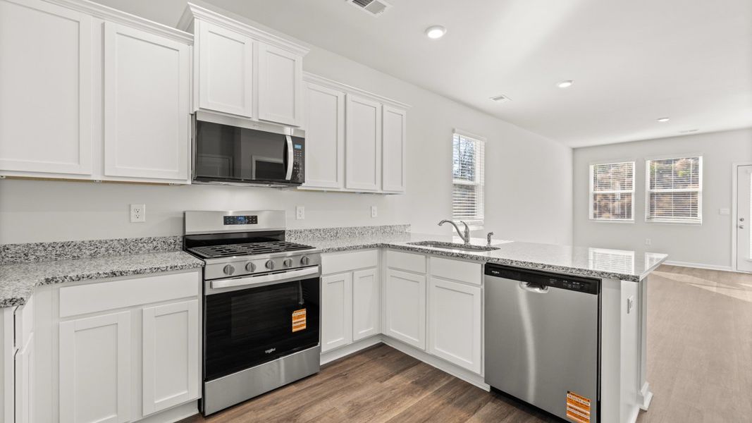 Furnished interior view inside a new home in Byrd Village, Graniteville (Image 4).