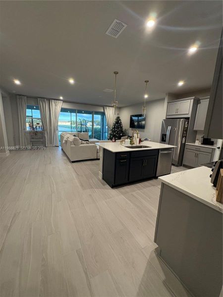 Furnished interior view inside a new home in , Parrish (Image 12).