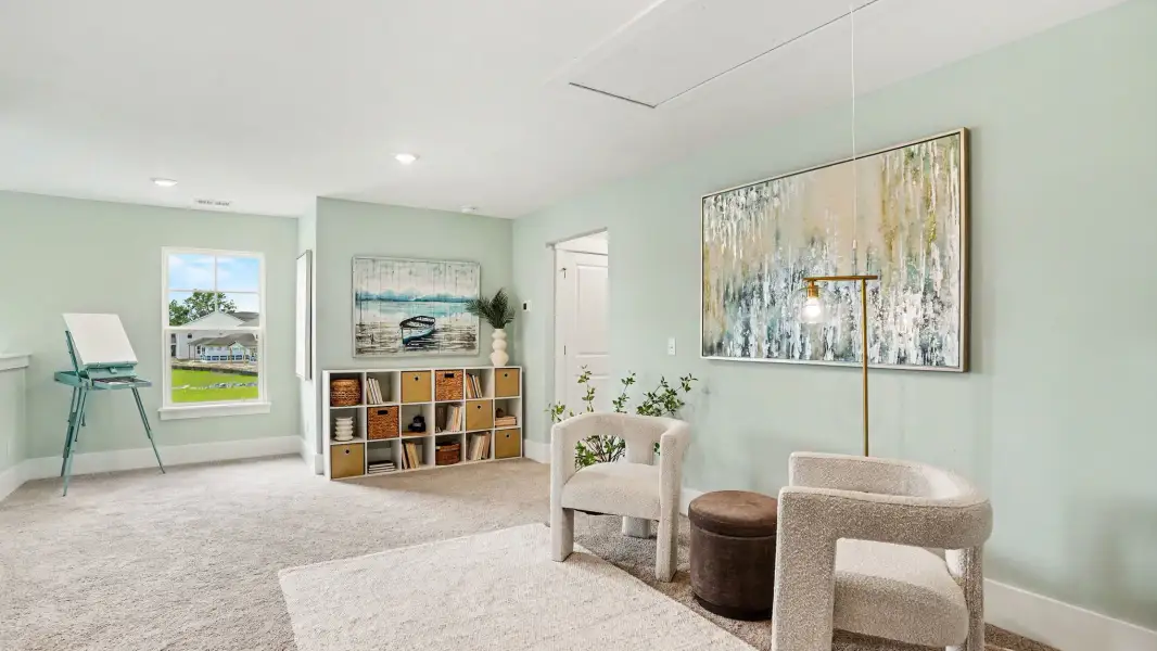 Furnished interior view inside a new home in The Forest at Black Bear, Longs (Image 6).