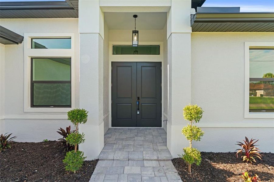 Exterior details and patio area of a home in , North Port (Image 24). Exterior details and patio area of a home in , North Port (Image 24).