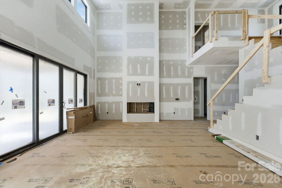 In-progress construction of a new home in , Charlotte, NC (Image 18).