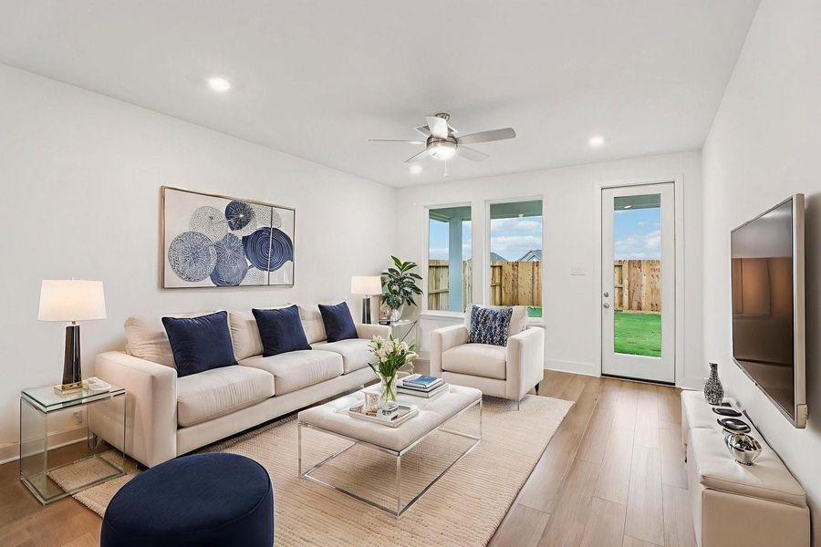 *Virtually Staged Great Room