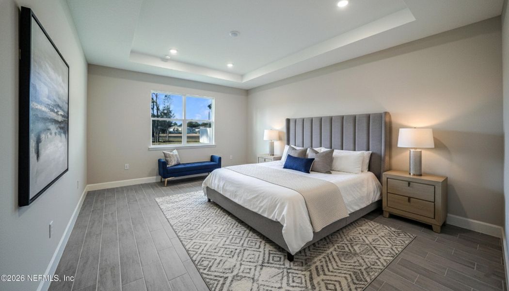 Furnished interior view inside a new home in , Palm Coast (Image 14).