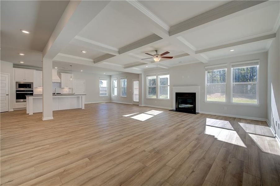 Spacious, unfurnished interior of a new home in Riverbend Overlook, Fayetteville (Image 30).