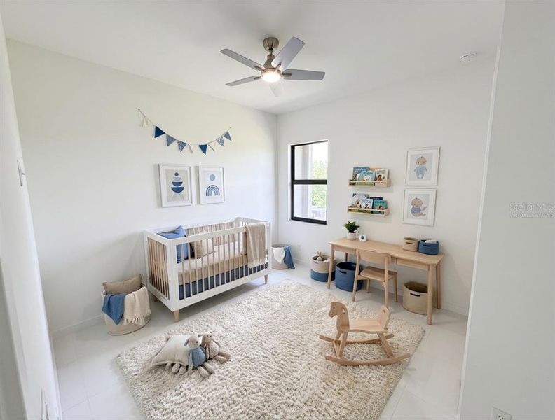 Furnished interior view inside a new home in , Cape Coral (Image 17). Furnished interior view inside a new home in , Cape Coral (Image 17).