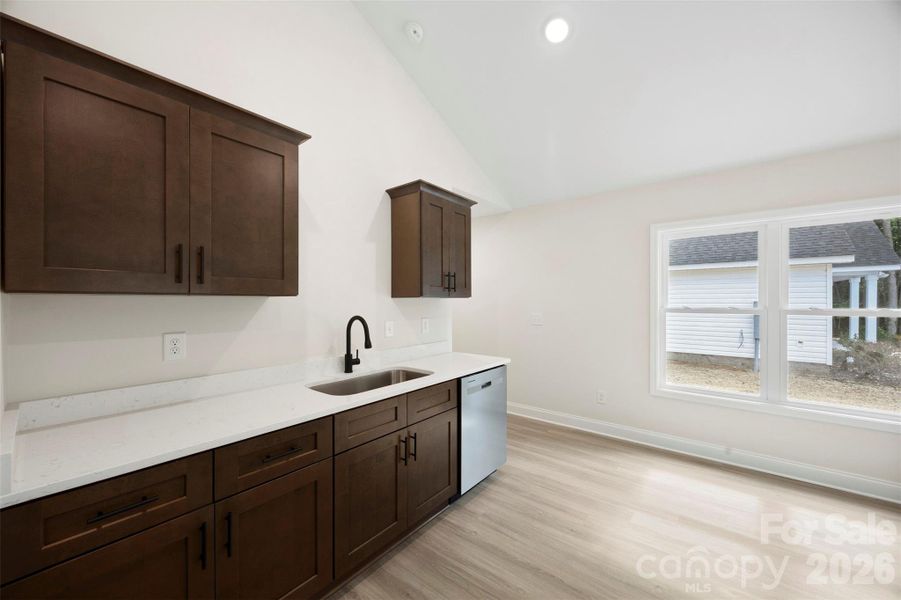 Furnished interior view inside a new home in , Albemarle (Image 7).