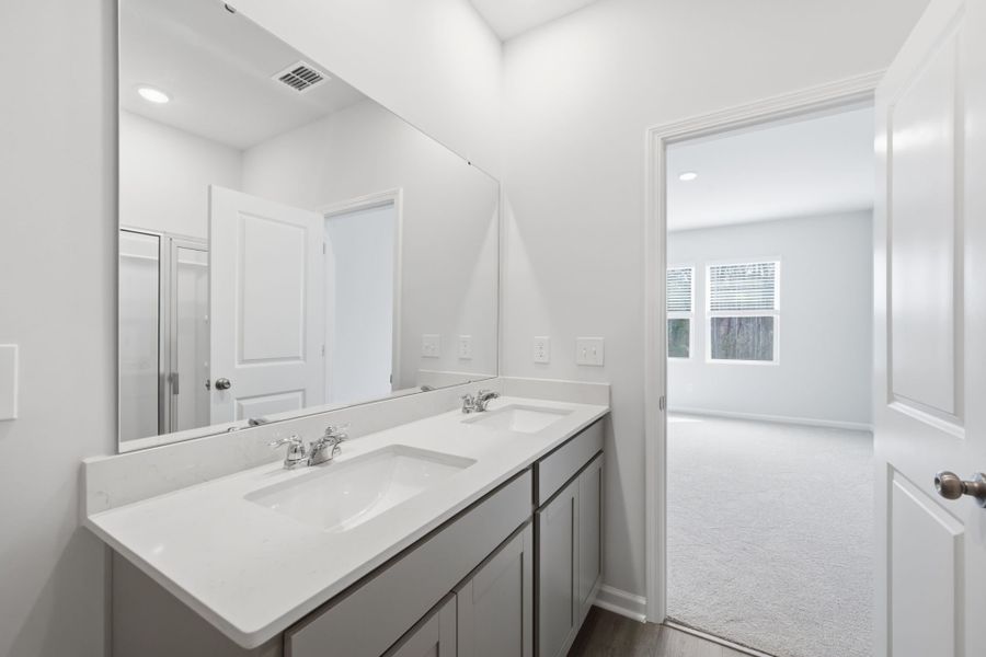 Furnished interior view inside a new home in Grand Arbor, Blythewood (Image 9).