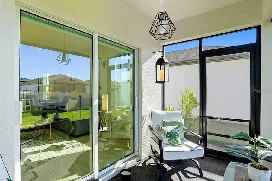 Exterior details and patio area of a home in , Port Charlotte (Image 4). Exterior details and patio area of a home in , Port Charlotte (Image 4).