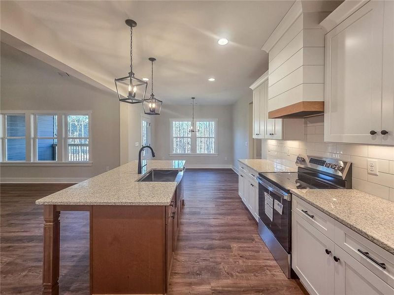 Furnished interior view inside a new home in , Rockmart (Image 14).