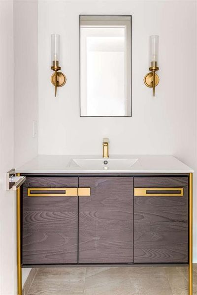 Furnished interior view inside a new home in , Dallas (Image 17).