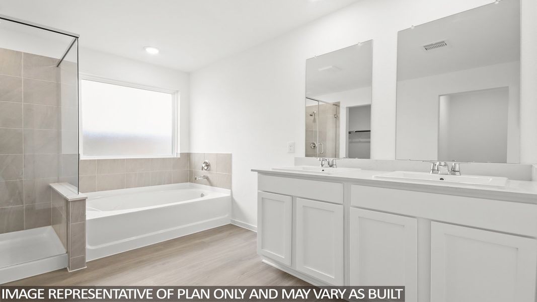 Furnished interior view inside a new home in Chapel Lakes, Montgomery (Image 7).