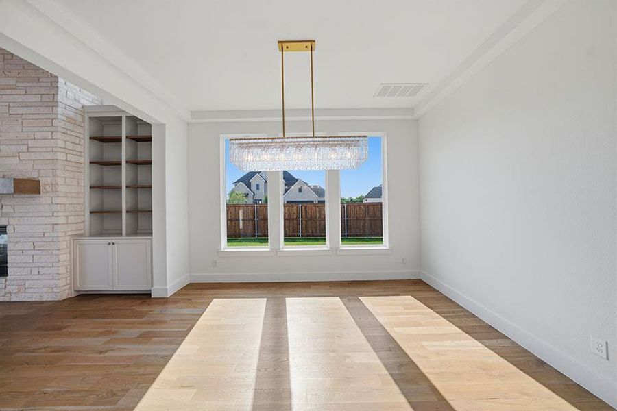 Spacious, unfurnished interior of a new home in Light Farms Graham/Reagan, Celina (Image 23).