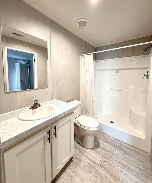 Furnished interior view inside a new home in , Williston (Image 4).