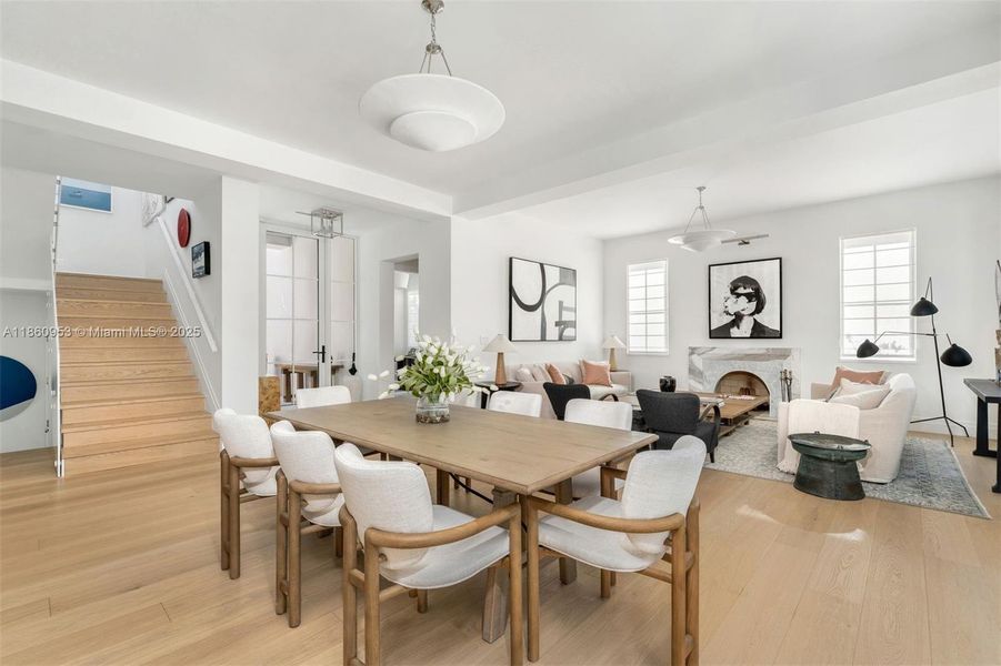 Furnished interior view inside a new home in , Key Biscayne (Image 49). Furnished interior view inside a new home in , Key Biscayne (Image 49).