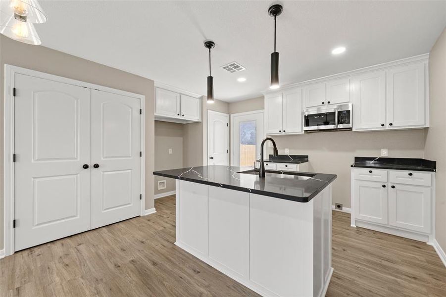 Furnished interior view inside a new home in , Waco (Image 8).