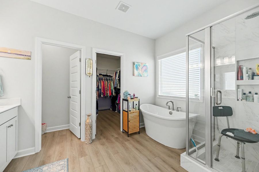 Furnished interior view inside a new home in Six Oaks, Summerville (Image 35).