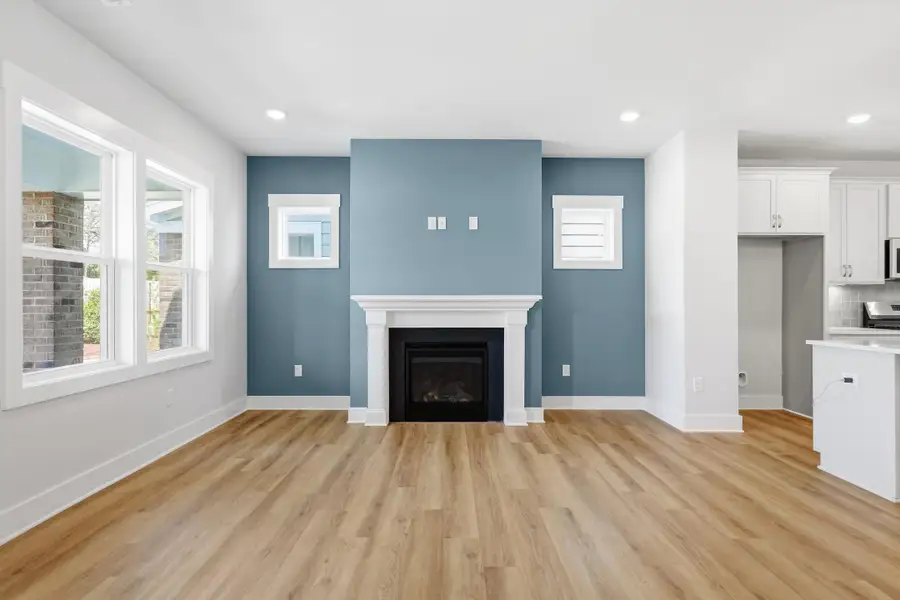 Representative unfurnished interior of a home built from the Magician by Garman Homes in Allen Park, Raleigh (Image 9). Representative unfurnished interior of a home built from the Magician by Garman Homes in Allen Park, Raleigh (Image 9).