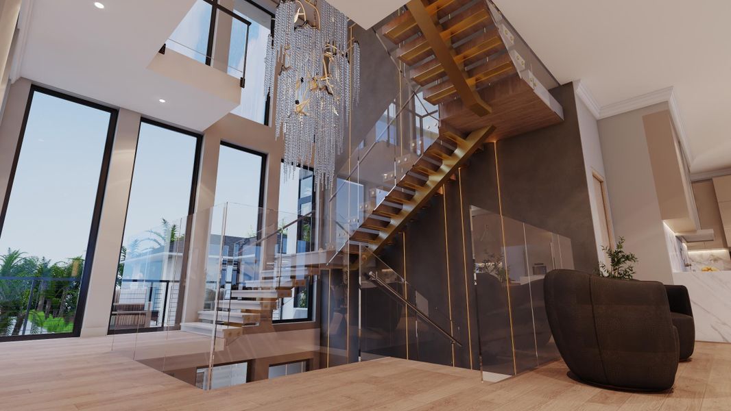 OTC-821-BROWN RES Stairs