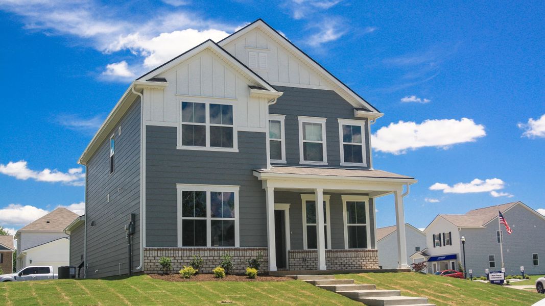 Representative exterior details of a home built from the IRWIN by D.R. Horton in Percy Cove, Antioch (Image 3).