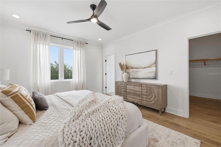 Furnished interior view inside a new home in , Tampa (Image 34).