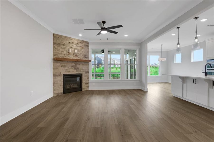 Spacious, unfurnished interior of a new home in Twin Lakes, Hoschton (Image 33).