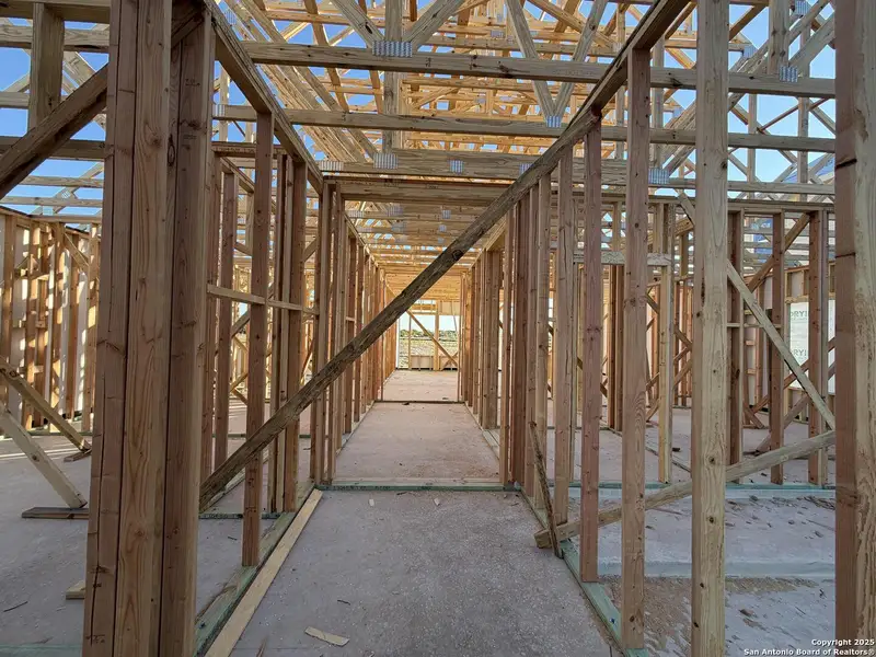 In-progress construction of a new home in Nopal Valley, San Antonio, TX (Image 23). In-progress construction of a new home in Nopal Valley, San Antonio, TX (Image 23).