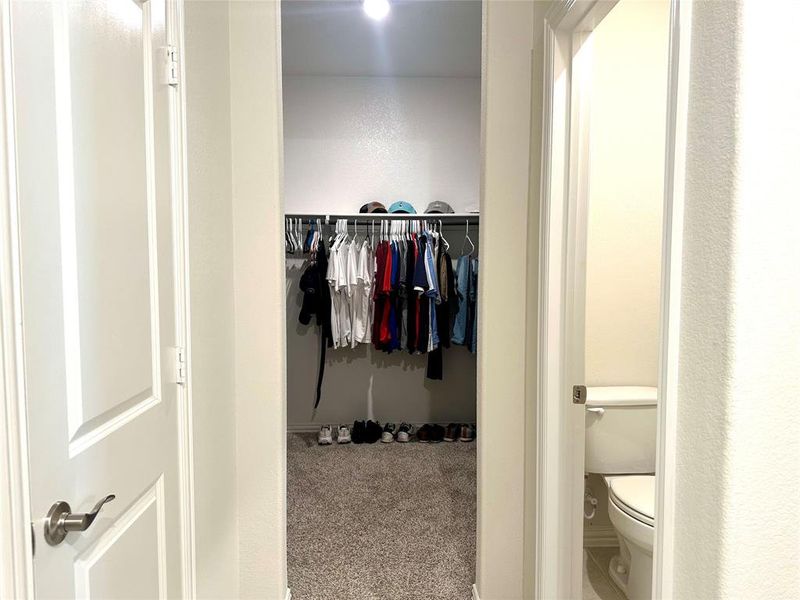 Master closet