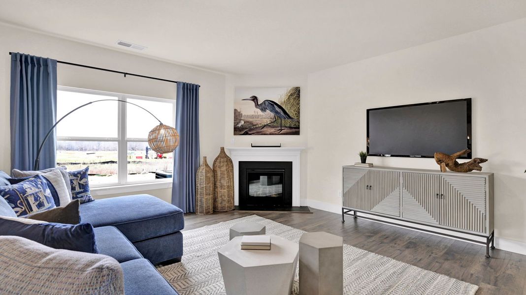 Furnished interior view inside a new home in Harbor Crest, Ooltewah (Image 11).