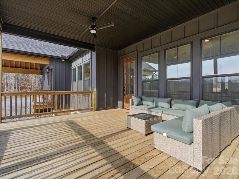 Exterior details and patio area of a home in , Chester (Image 23).