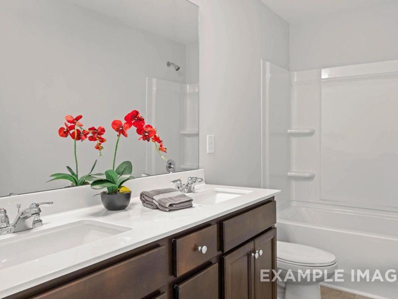 Close-up of interior finishes inside a home in Gregory Village Townhomes, Lillington (Image 14).