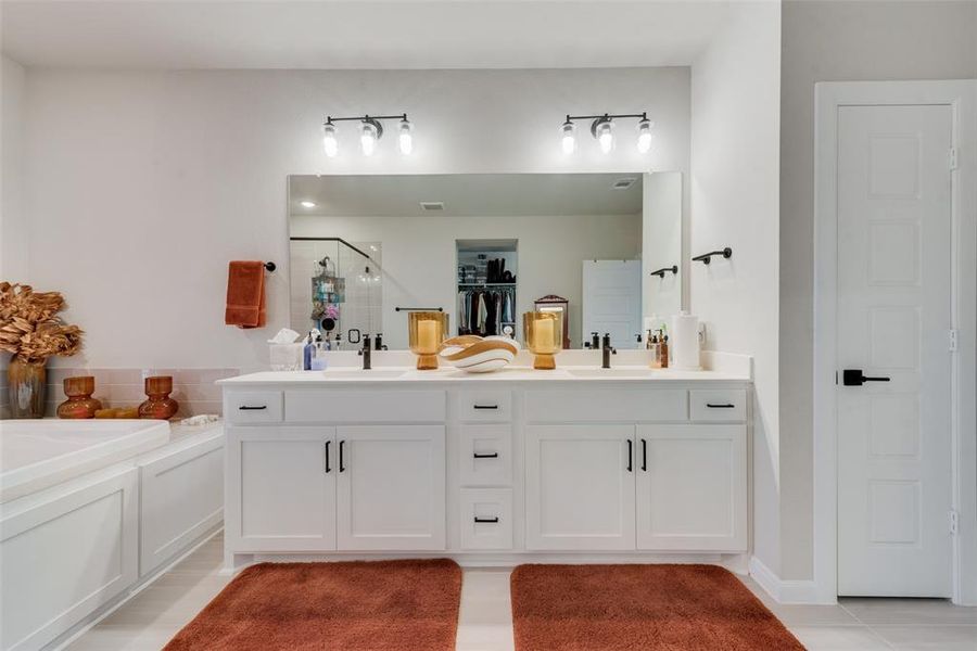 Furnished interior view inside a new home in , Arlington (Image 26).