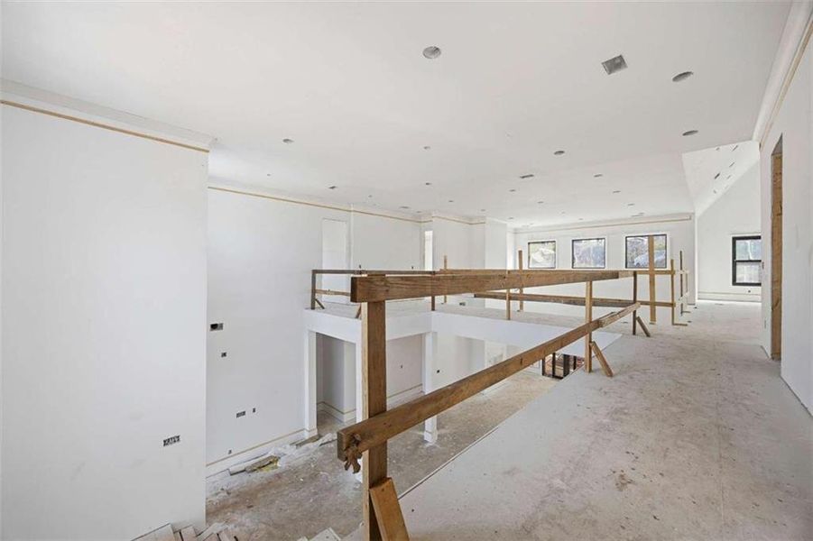 In-progress construction of a new home in , Buford, GA (Image 17).