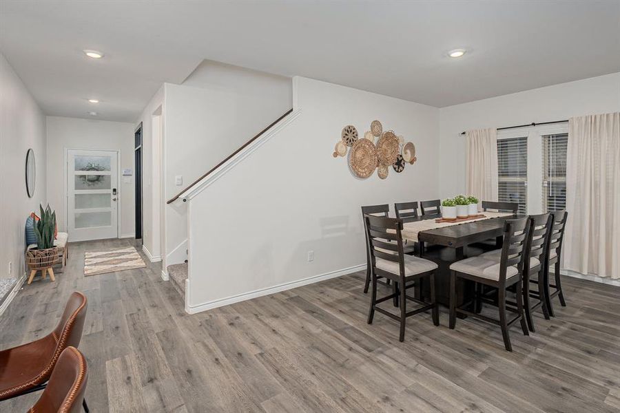Furnished interior view inside a new home in , Aubrey (Image 5).