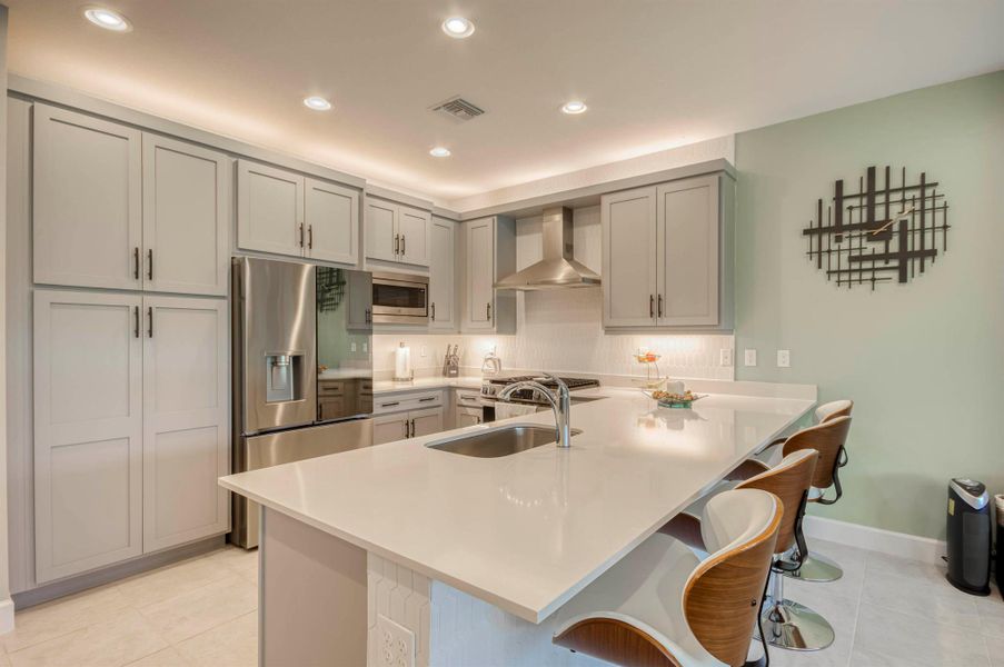 Furnished interior view inside a new home in , Port St. Lucie (Image 5).