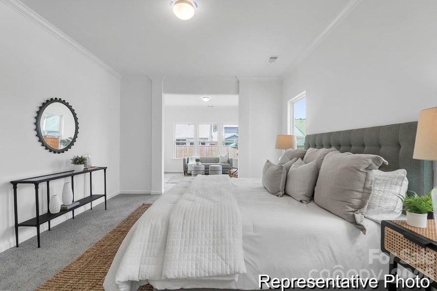 Furnished interior view inside a new home in Tillery Tradition, Mount Gilead (Image 13). Furnished interior view inside a new home in Tillery Tradition, Mount Gilead (Image 13).