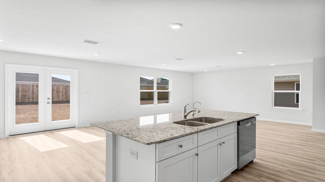 Furnished interior view inside a new home in Titus Park, Panama City (Image 10). Furnished interior view inside a new home in Titus Park, Panama City (Image 10).