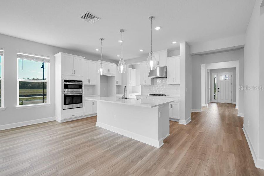 Furnished interior view inside a new home in Hammock at Two Rivers, Zephyrhills (Image 7).