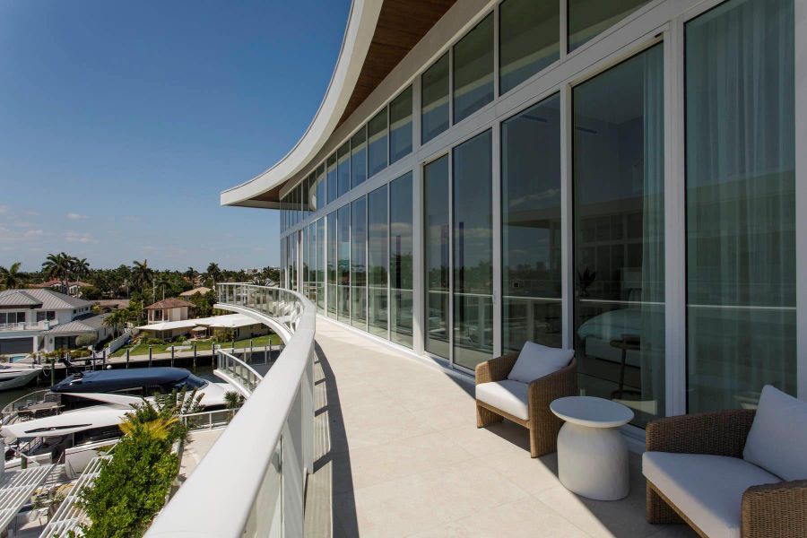 Exterior details and patio area of a home in , Fort Lauderdale (Image 20).