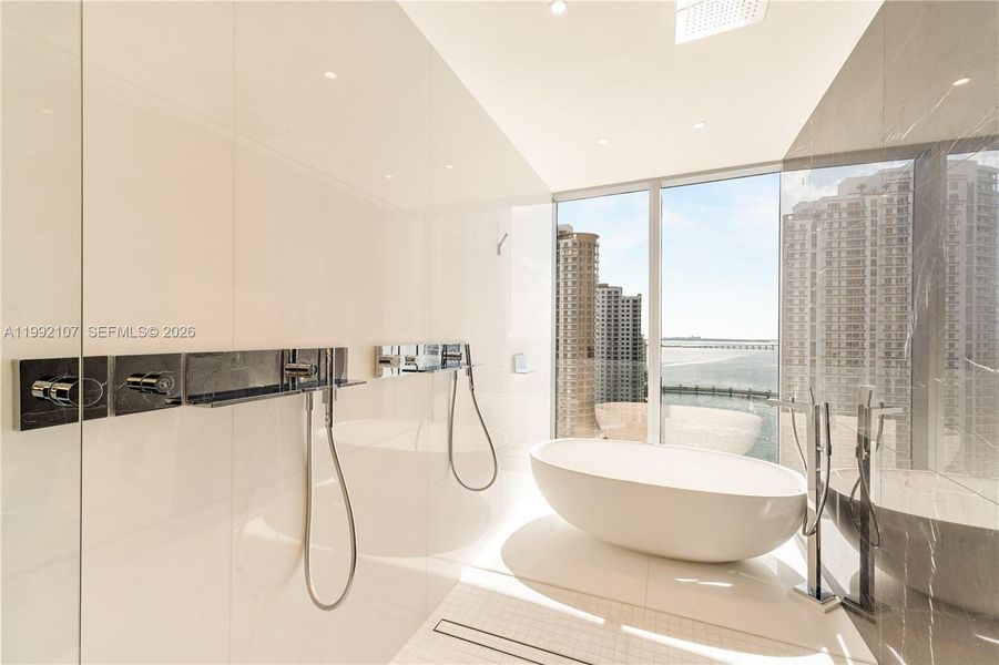 Furnished interior view inside a new home in Aston Martin Residences, Miami (Image 35). Furnished interior view inside a new home in Aston Martin Residences, Miami (Image 35).