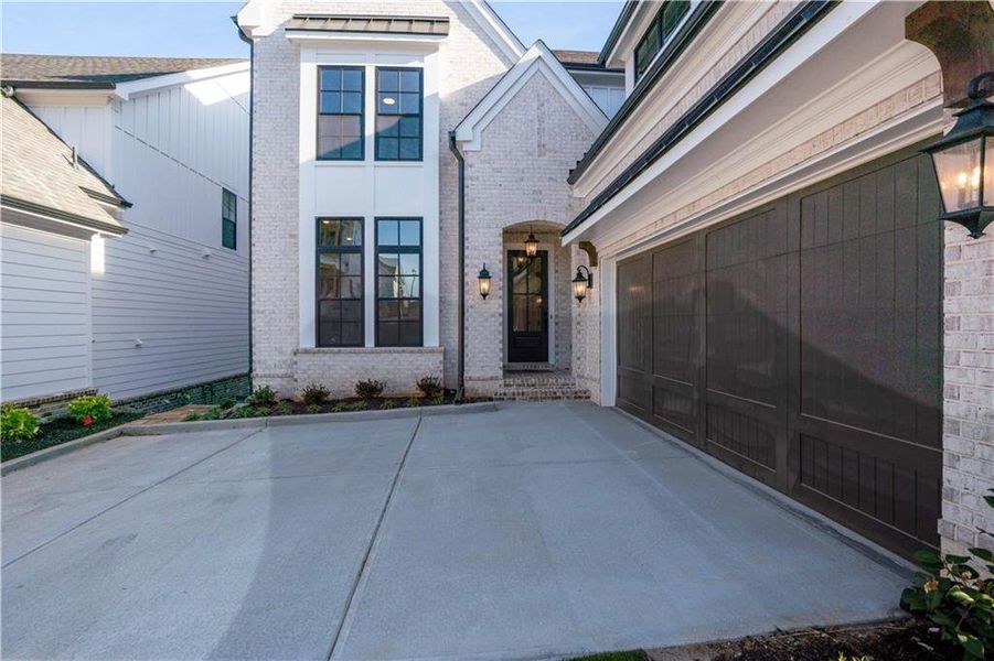 Exterior details and patio area of a home in , Peachtree Corners (Image 3). Exterior details and patio area of a home in , Peachtree Corners (Image 3).