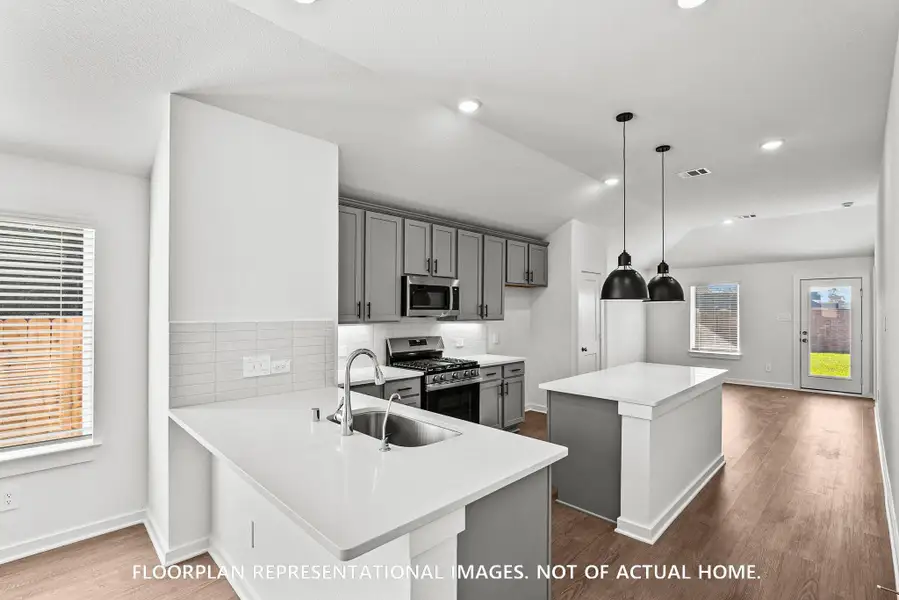Furnished interior view inside a new home in Summerview, Fulshear (Image 10).