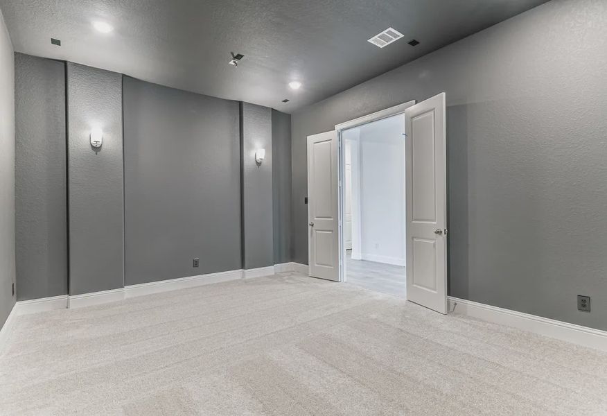 Plan 6010 media room - 12 of 18 Plan 6010 media room - 12 of 18