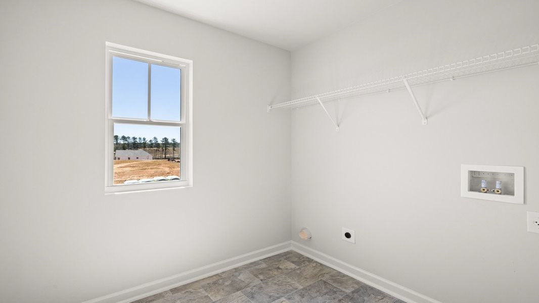 Representative unfurnished interior of a home built from the HALTON by D.R. Horton in Thompson Ridge, Dallas (Image 29). Representative unfurnished interior of a home built from the HALTON by D.R. Horton in Thompson Ridge, Dallas (Image 29).