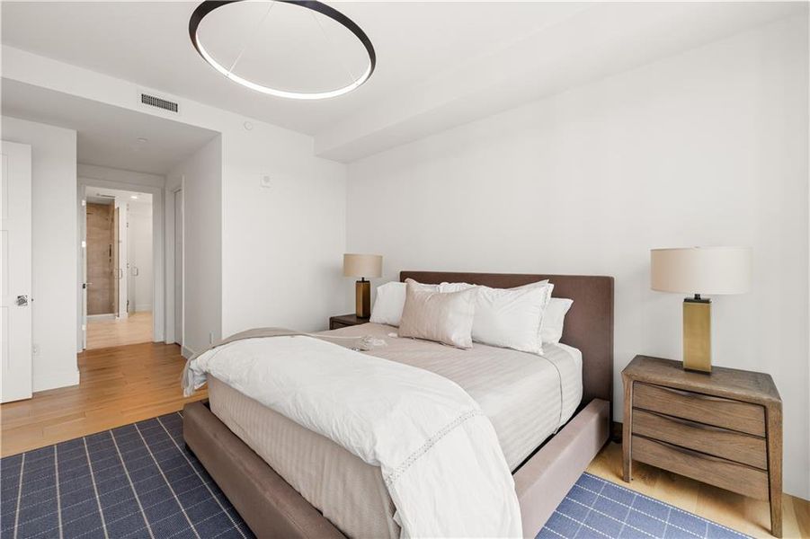 Furnished interior view inside a new home in , Atlanta (Image 19).