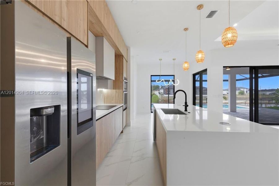 Furnished interior view inside a new home in , Cape Coral (Image 8).
