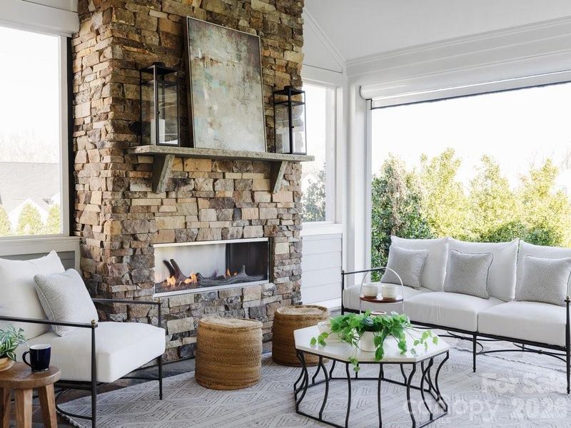 Furnished interior view inside a new home in , Davidson (Image 30).