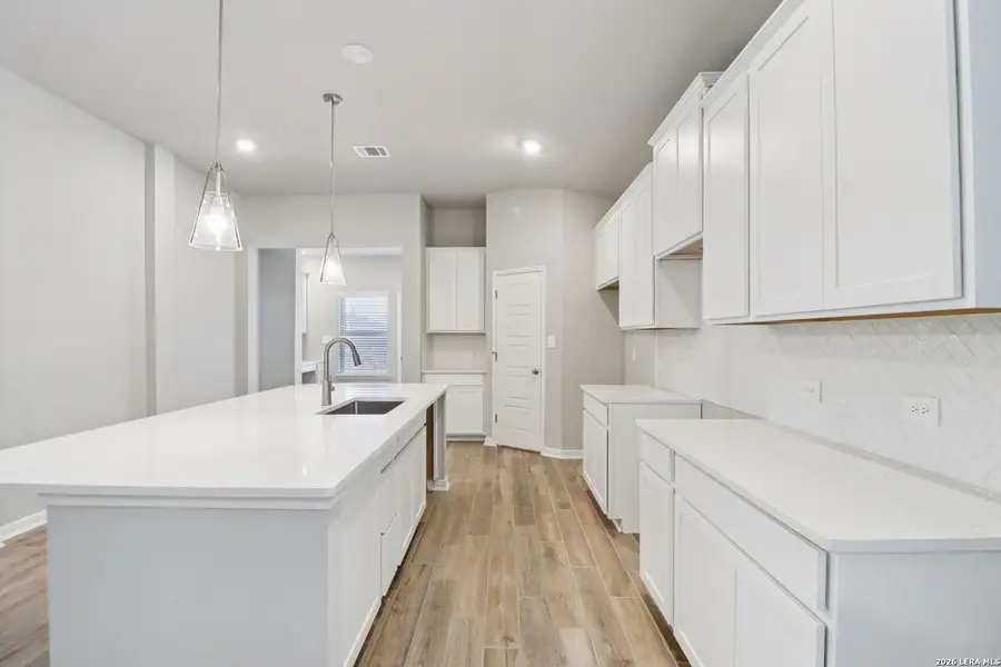 Furnished interior view inside a new home in Kallison Ranch, San Antonio (Image 7).